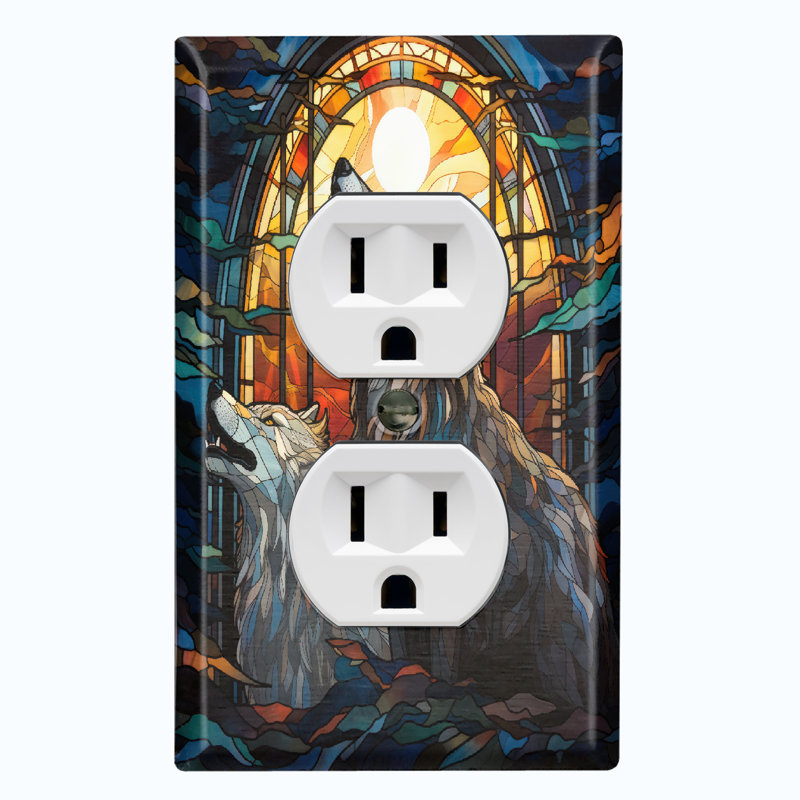 1 - Gang Duplex Outlet Standard Wall Plate