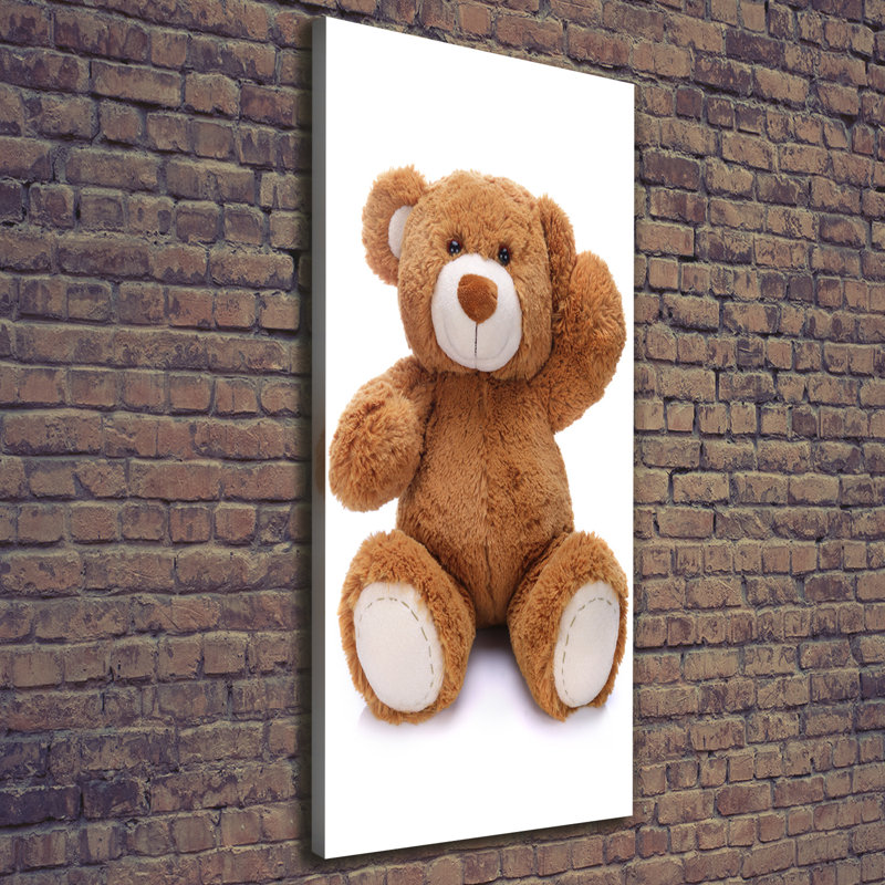 Teddy Bear - Wrapped Canvas Print