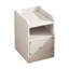 30cm W Solid + Manufactured Wood Bedside Table
