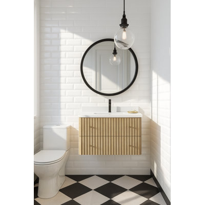 Ensemble de meuble-lavabo mural 36 po Maxbano