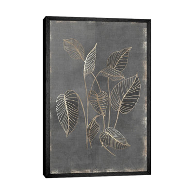 Gilded Botanical III by Eva Watts - Print on Canvas