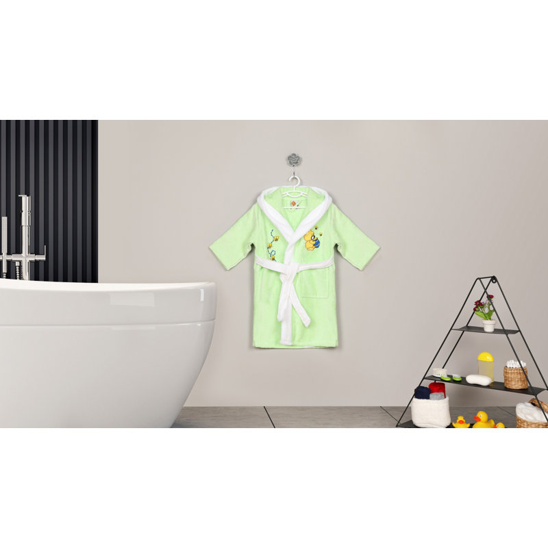 Peignoir 100% coton Clintonville, Kids XL, Vert
