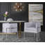 48.3cm H Velvet Upholstered Side Chair-422336428-422336429