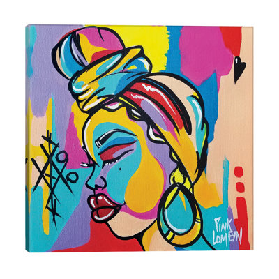 Ama - Wrapped Canvas Painting