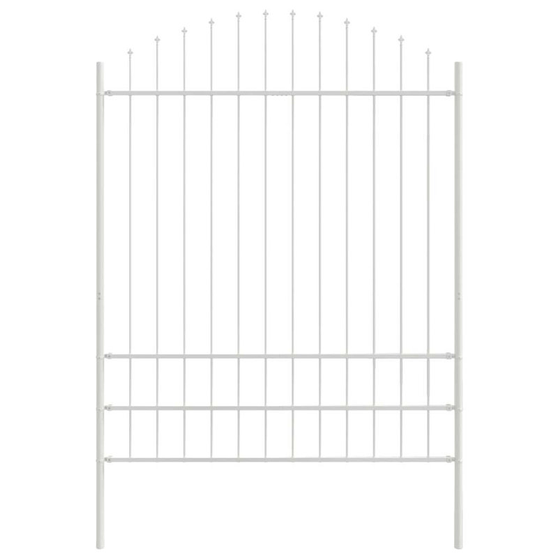 200 cm H Steel Fence Panels Fencing, 200cm H x 850cm W