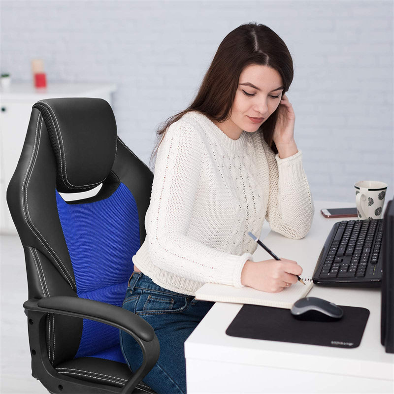 URBNLIVING Office Chair, Blue