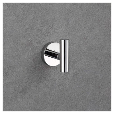 5 Piece Bathroom Towel Rack Set Wall Mount