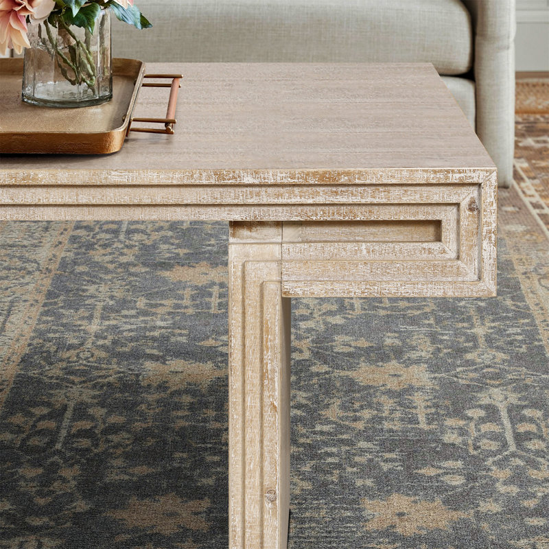 Table basse American Vintage, Naturel antique
