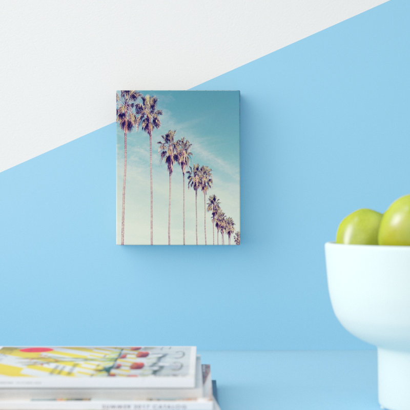 «California Summer», impression sur toile tendue, H 10 po x l 8 po x P 1,5 po