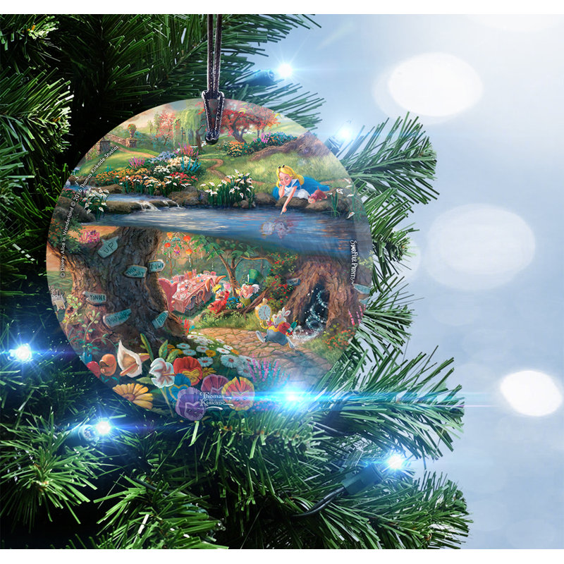 Disney (Alice in Wonderland) Hanging Glass Print