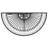 Newton St Loe Iron Top End Table-101645040
