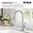 KRAUS Savan 2-Function Single Handle Pull Down Kitchen Faucet in Chrome-125672792