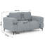 2-seater Sofa With Cardea In Soft Textured Fabric And High Seating Comfort-364685019