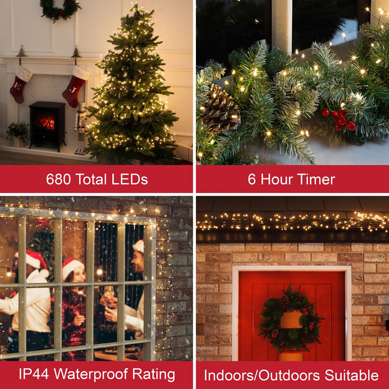 15.2cm LED Indoor / Outdoor String Lights