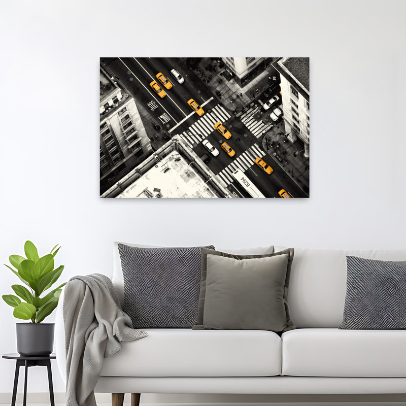 Art contemporain contemporain abstrait zébré, H 48 po x l 32 po