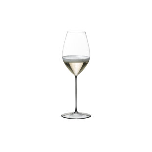 Riedel Stemless Wine Glass, Stacked Logo