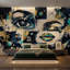 Décoration murale amovible Galaxy-293420572-293420578
