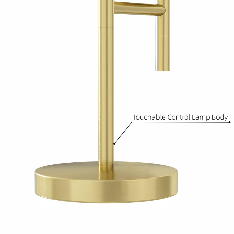 Lampe de bureau en métal Tavon