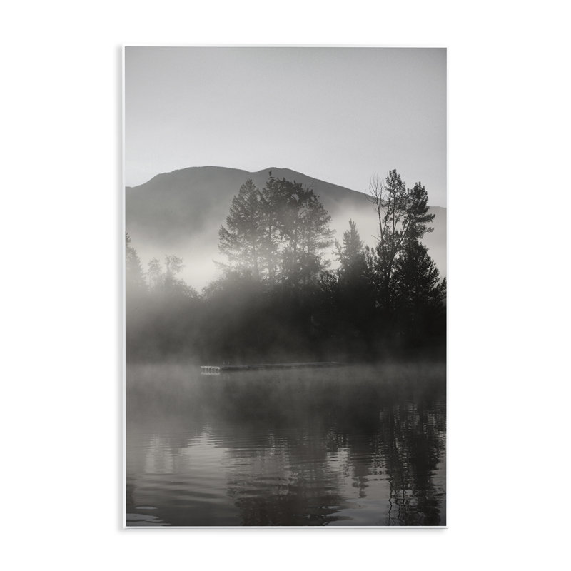Art mural sur bois apaisant par Carol Robinson, H 19 po x l 13 po