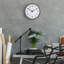 Horloge murale commerciale à quartz