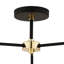 Bainville Glass Semi Flush Mount