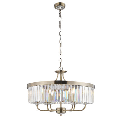 Bothell 6 - Light Crystal Chandelier