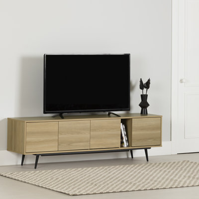 Mezzy  TV Stand With Doors