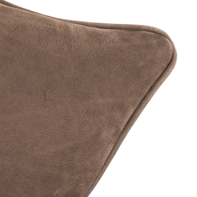 Olsen Pillow-Nubuck Cigar, Cognac, Rectangle 16"H x 24"W