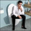 Cuvette de toilette murale de luxe avec siège à fermeture douce, blanc