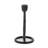 Single Circle Aluminum Candlestick in Black