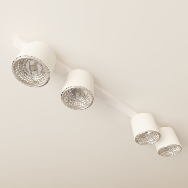 Marlyse Flush Mount, White