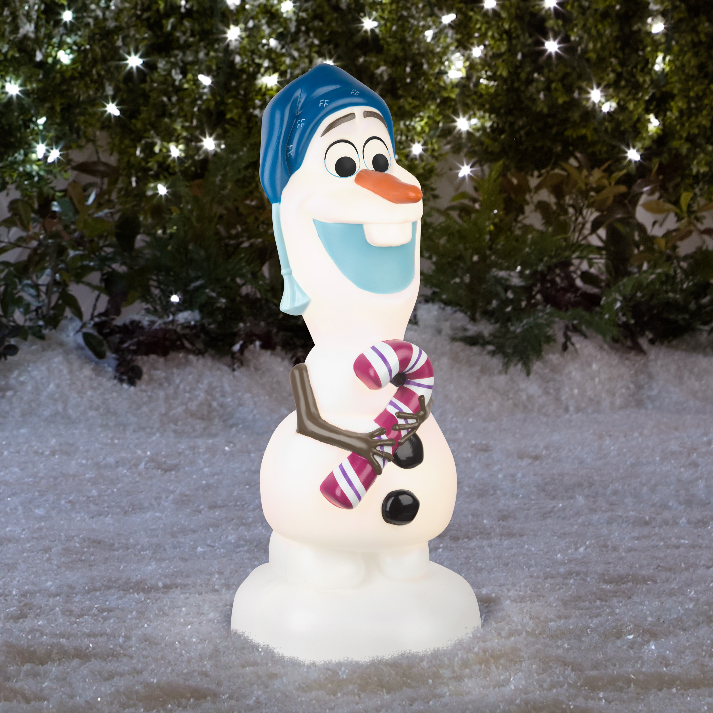Gemmy Industries Lighted Blow Mould Outdoor Decor-Olaf-SM-Disney