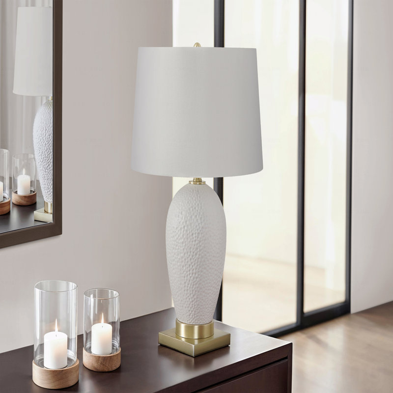 Table Lamp  - 26"H, Ceramic Material
