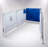 74'' W 48'' H Semi-Frameless Rectangle Reversible Shower Enclosure