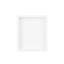 Niche de douche encastrée rectangulaire en acier inoxydable blanc crème de calibre 18 de 14 po x 12 po sans carrelage