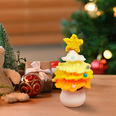 Petit ornement en crochet pour arbre de Noël