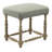 Giselle Upholstered Counter Stool with Solid Wood Frame-72070870