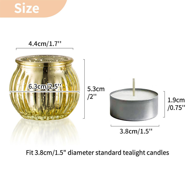 Glass Tealight Holder