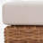 Windsor Aluminum Rattan Armless  Loveseat