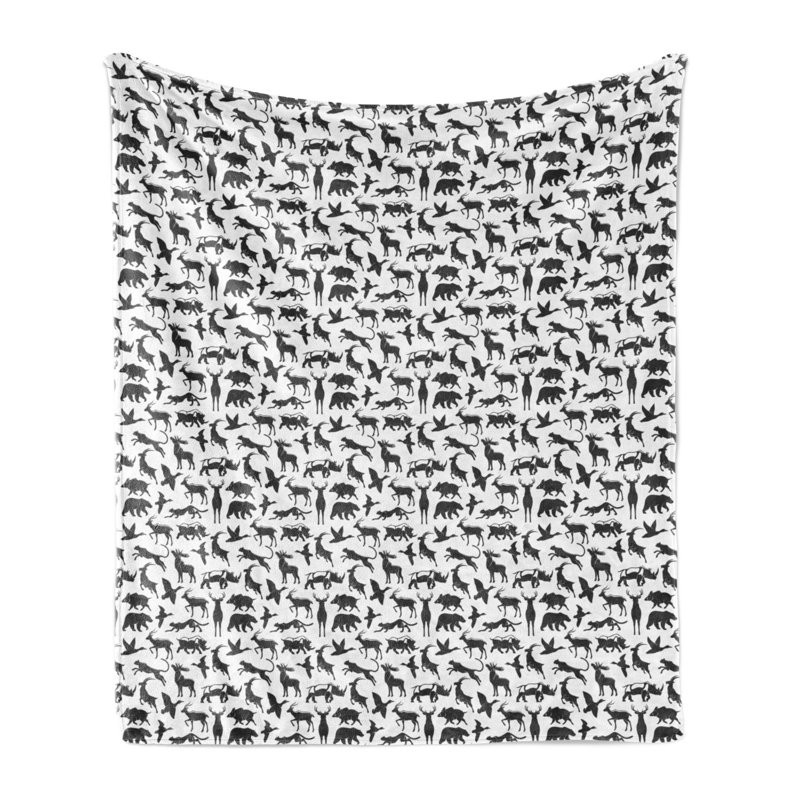 Hand Woven Throw Blanket, 50" W x 60" L