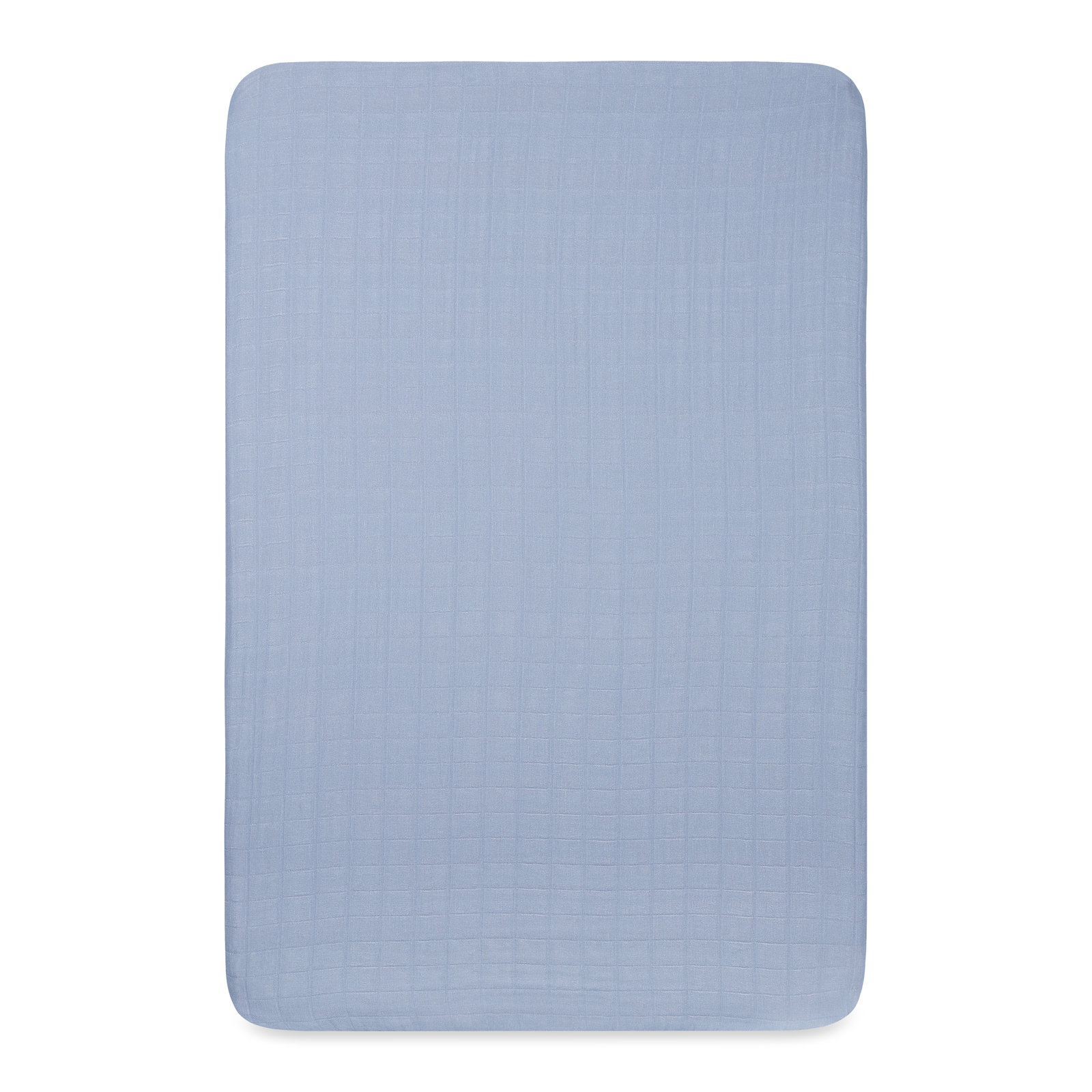 Dewdrop Muslin Mini Crib Sheet