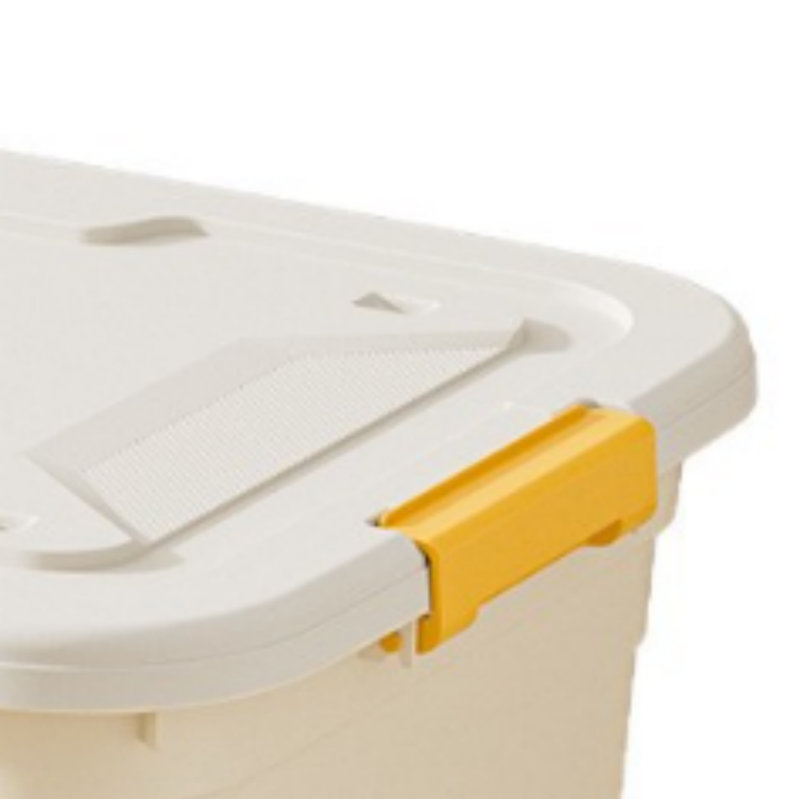 Boîte de rangement et d'organisation épaissie et durable, rangement en un clic pour le désordre de la garde-robe, adapté à la maison et au dortoir, facilitant l'organisation.