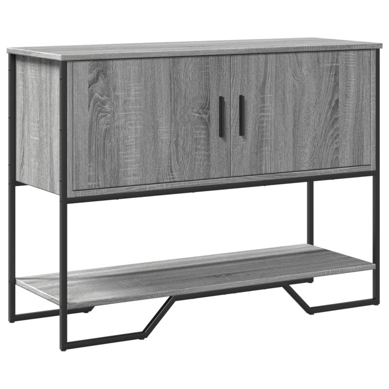 9-5 100cm Console Table, Grey/Sonoma