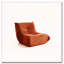 Fauteuil d'appoint rembourré en velours côtelé Corduroy-468341400