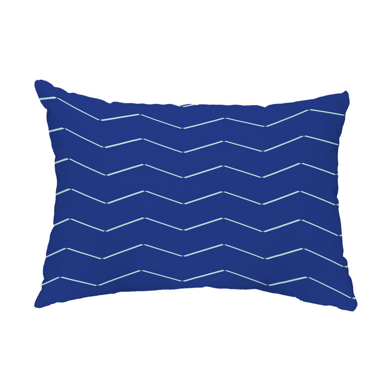 Housse et insert de coussin rectangulaire Harlequin, Bleu royal