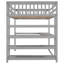 Lit mezzanine avec tablettes de rangement et bureau sous le lit-1871712471-1871712468