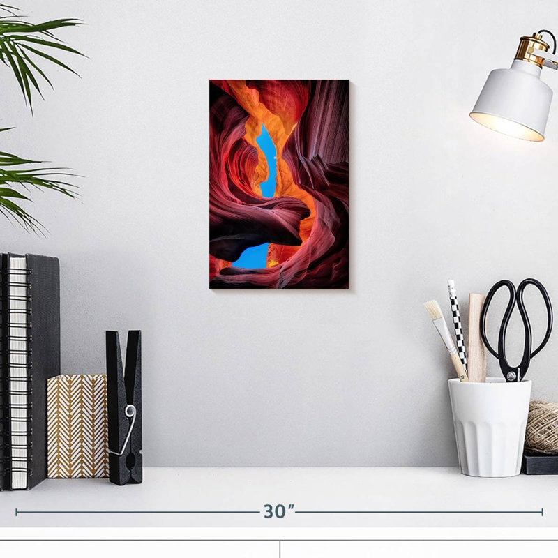 Alvord Arizona Antelope Canyon, H 12 po x l 8 po