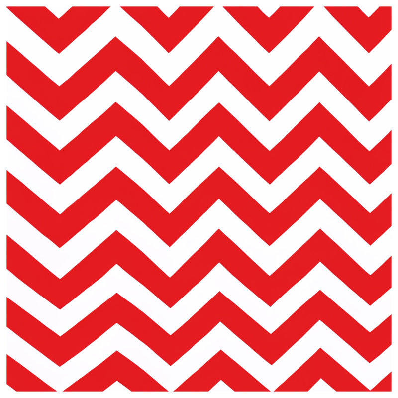 Red Zigzag Blankets, 60in W x 80in H