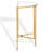 Markley Forged Metal Half Moon Console Table-1834027859