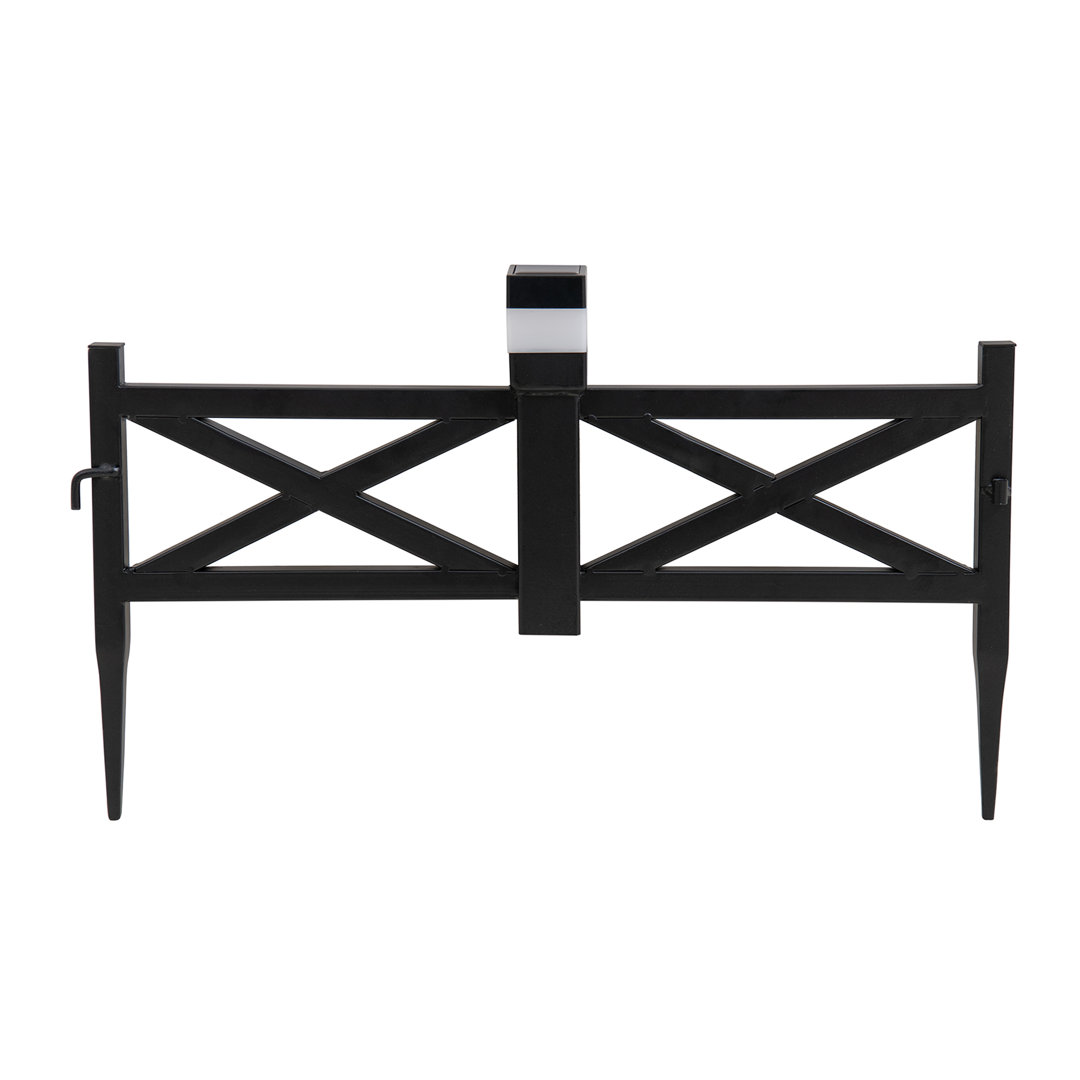 36cm H x 5cm W Metal Border Fencing